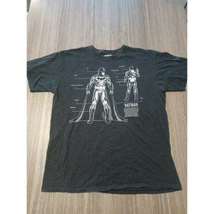 Batman Suit Design Short Sleeve Graphic T-Shirt Men's Size L